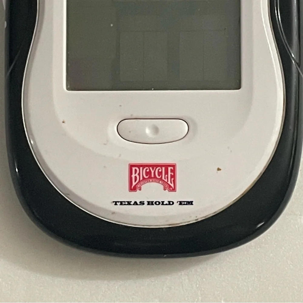 Digital Handheld World Series Poker Game Console